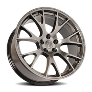 OE Wheels DG69 22x10 +25 5x139.7mm 77.8mm Hyper Black
