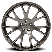 OE Wheels DG69 22x10 +25 5x139.7mm 77.8mm Hyper Black