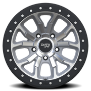Dirty Life Race Wheels DT-1 9303 17x9 -12 5x127mm 78.1mm Machined Silver