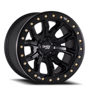 Dirty Life Race Wheels DT-1 9303 17x9 -38 5x127mm 78.1mm Matte Black Simulated Beadlock Ring