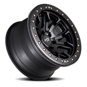 Dirty Life Race Wheels DT-1 9303 17x9 -38 5x127mm 78.1mm Matte Black Simulated Beadlock Ring