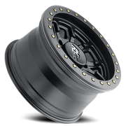 Dirty Life Race Wheels DT-1 9303 17x9 -12 8x170mm 130.8mm Matte Black Simulated Beadlock Ring