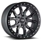 Dirty Life Race Wheels DT-1 9303 17x9 -12 5x127mm 78.1mm Matte Gunmetal Black Beadlock