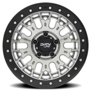 Dirty Life Race Wheels DT-3 9317 17x9 -38 5x127mm 78.1mm Machined Silver