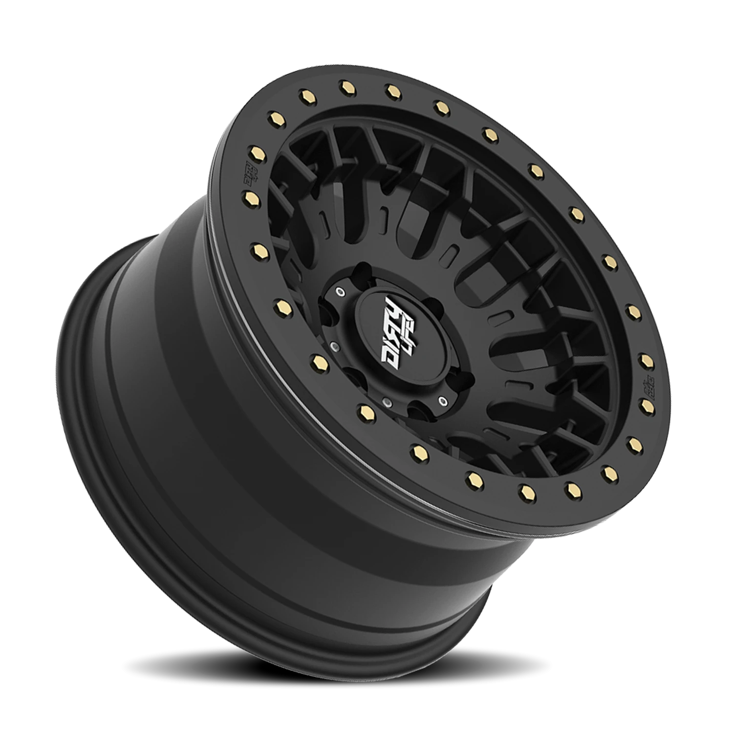 Dirty Life Race Wheels DT-3 9317 17x9 -12 6x139.7mm 106mm Satin Black