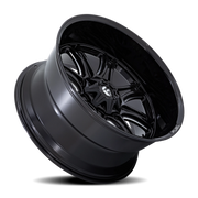 Fuel Darkstar 22x10 -18 8x180mm 124.2mm Gloss Black Milled