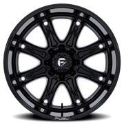Fuel Darkstar 24x12 -44 8x180mm 124.2mm Gloss Black Milled