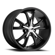 American Racing Daytona 22x11 +38 5x114.3mm 72.6mm Satin Black Machined Face