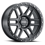 Mayhem Delta 17x9 +0 6x139.7mm 106mm Matte Black Matte Black Lip