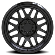 Black Rhino Delta 20x9.5 -18 8x165.1mm 125.1mm Gloss Black