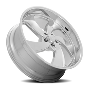 US Mags Desperado 5 24x10 +5 5x120.65mm 72.7mm Chrome