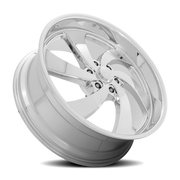 US Mags Desperado 6 22x10 +25 6x135mm 87.1mm Chrome