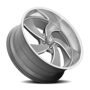 US Mags Desperado 5 22x10.5 +1 5x127mm 78.1mm Anthracite Milled-Diamond Cut Lip