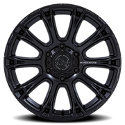 Black Rhino Diamondback 17x9 -12 6x139.7mm 106.1mm Matte Black