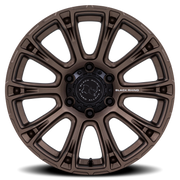 Black Rhino Diamondback 17x9 -12 5x127mm 71.5mm Burnt Bronze