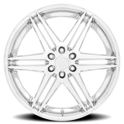 DUB Dirty Dog 26x10 +30 6x135mm 87.1mm Chrome
