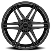 DUB Dirty Dog 24x10 +30 6x135mm 87.1mm Gloss Black