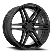 DUB Dirty Dog 24x10 +25 6x139.7mm 106.1mm Matte Black