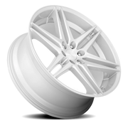 DUB Dirty Dog 26x10 +30 6x135mm 87.1mm Silver Brushed Face