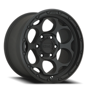 KMC Dirty Harry 17x8.5 +0 8x165.1mm 125.1mm Textured Black