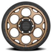 KMC Dirty Harry 17x8.5 +0 5x127mm 71.5mm Matte Bronze Black Lip