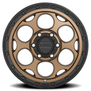 KMC Dirty Harry 17x8.5 +18 6x139.7mm 106.25mm Matte Bronze Black Lip