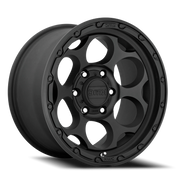 KMC Dirty Harry 17x9 -12 5x127mm 71.5mm Textured Black