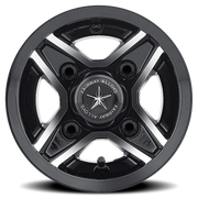 Fairway Alloys Divot 8x7 +0 4x101.6mm 70.7mm Gloss Black Machined