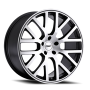 TSW Donington 22x10.5 +25 5x114.3mm 76mm Gunmetal Mirror Cut Face