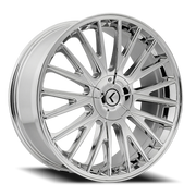 Kraze Double Down 20x8.5 +38 5x112mm 73mm Chrome