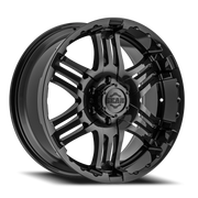 Gear Off Road Double Pump 16x8 +0 6x139.7mm 107.95mm Gloss Black