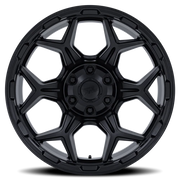 Moto Metal Dux 20x9 +1 6x135mm 106.1mm Blackout