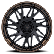 Fuel Dynamo 20x9 +1 6x135mm 87.1mm Matte Black G-Bronze Lip