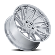 Fuel Dynamo 22x9.5 +20 6x139.7mm 106.1mm Gloss Silver Brushed-Chrome Lip