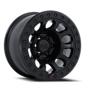 KMC E25 Beadlock 17x9 -38 5x127mm 71.5mm Blackout