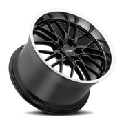 Cray Eagle 19x10.5 +69 5x120.65mm 70mm Gloss Black Mirror Cut Lip