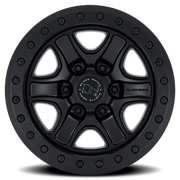 Black Rhino Echo Trail Lock Beadlock 18x9 +12 6x135mm 87.1mm Matte Black