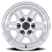 Black Rhino Echo 18x9 +12 6x135mm 87.1mm Gloss Silver Machined Face