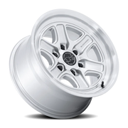 Black Rhino Echo 18x9 +12 8x170mm 125.1mm Gloss Silver Machined Face