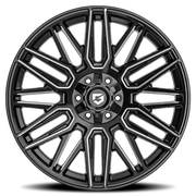 Gear Off Road Edge 17x9 +0 5x127mm 78.1mm Gloss Black Milled