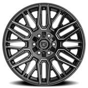 Gear Off Road Edge 22x10 -19 6x135mm 106.2mm Gloss Black Milled