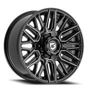 Gear Off Road Edge 20x10 -19 8x180mm 124.3mm Gloss Black Milled