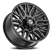 Gear Off Road Edge 20x10 -19 8x180mm 124.3mm Gloss Black Milled