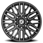 Gear Off Road Edge 20x10 -19 8x180mm 124.3mm Gloss Black Milled
