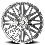 Gear Off Road Edge 22x12 -44 8x180mm 124.3mm Brushed Silver