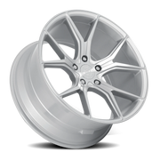 Dolce Performance Element 18x8.5 +35 5x114.3mm 73.1mm Gloss Silver Machined Face