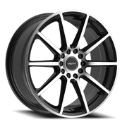 Motiv Elicit 18x7.5 +40 5x114.3mm 74.1mm Black Machined Face