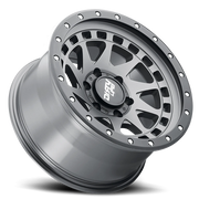 Dirty Life Race Wheels Enigma Pro 9311 17x9 -12 6x139.7mm 106mm Satin Graphite Black Lip
