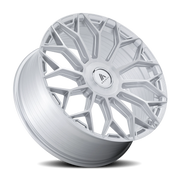 Asanti Black Label Envoy 22x10 +30 6x135mm 100.3mm Gloss Silver Brushed Face