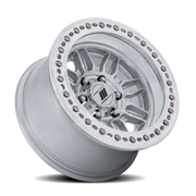 Pro Comp Equalizer BL PA208 17x9 -12 5x127mm 71.5mm Gloss Silver Machined Face